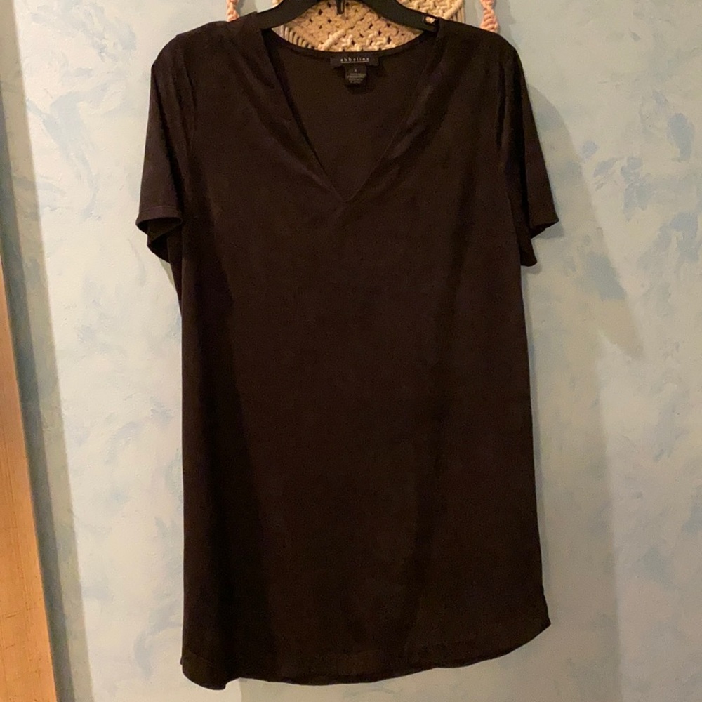 This cute black dress is perfect for fall and winter